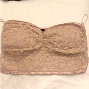 Nude bandeau top